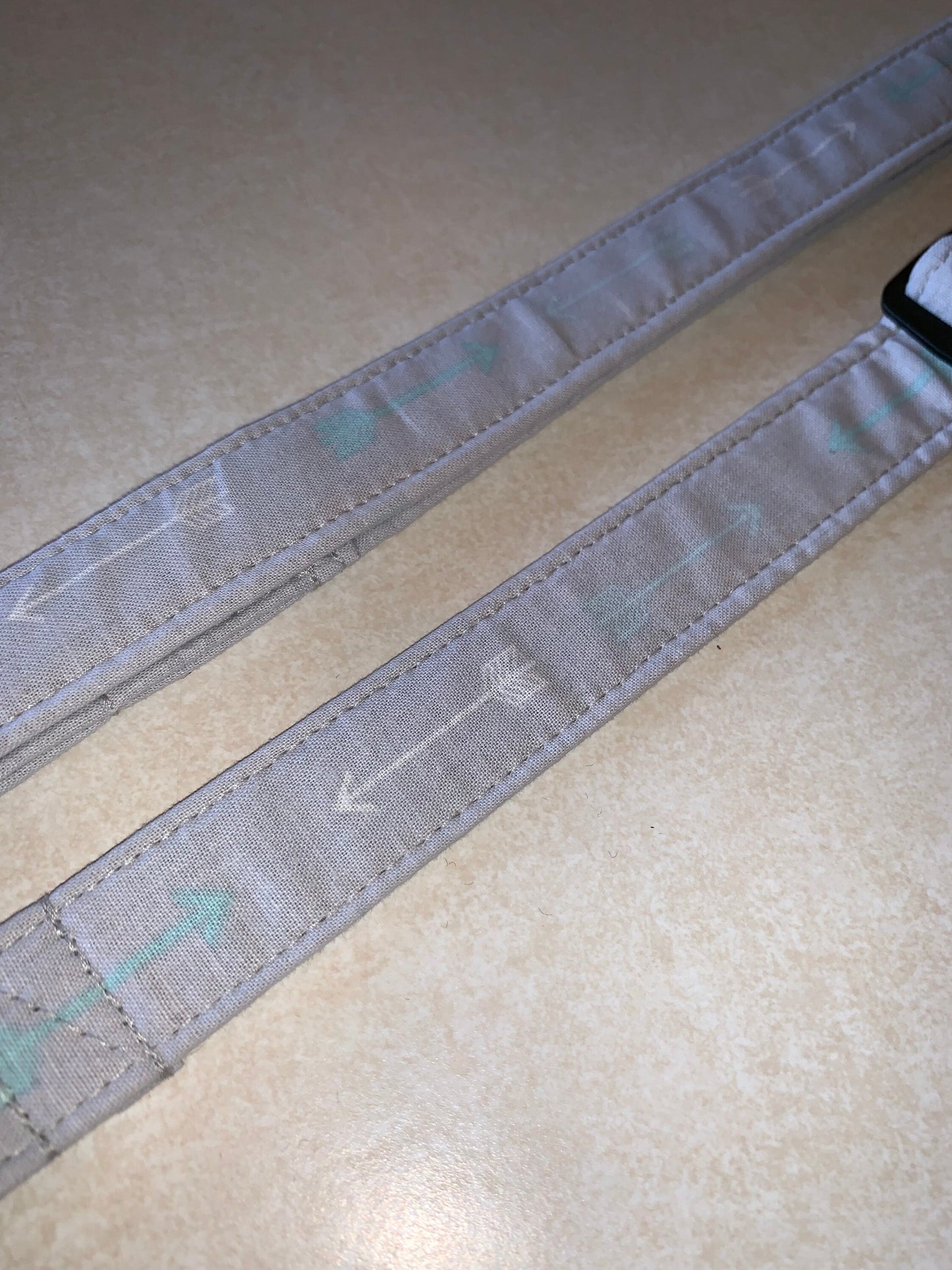 Lost Arrow Dog Collar- Martingale- Quick Release- No Buckle Slide- Leash- Handmade Dog Collars