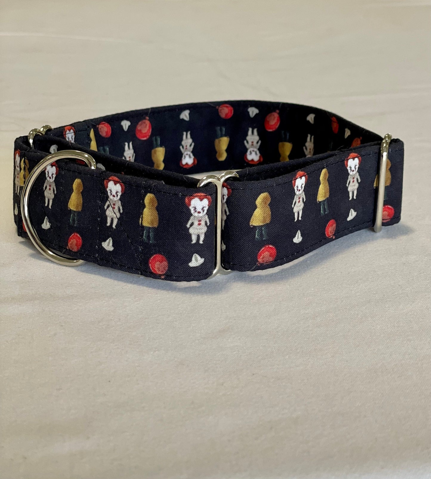 IT Dog Collar- Martingale- Quick Release- No Buckle Slide- Leash- Handmade Dog Collars