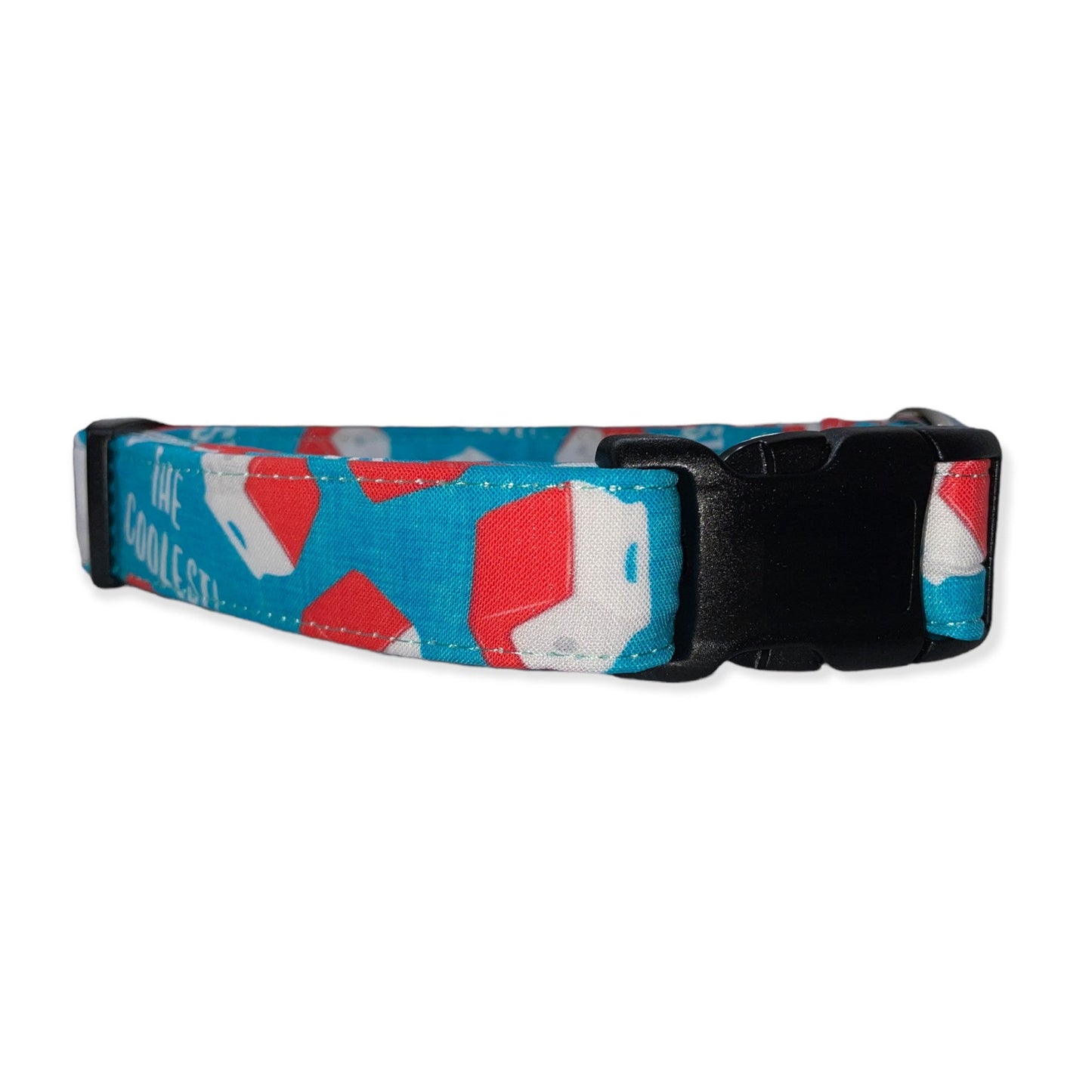 I’m the Coolest Dog Collar- Martingale- Quick Release- No Buckle Slide- Leash- Handmade Dog Collars